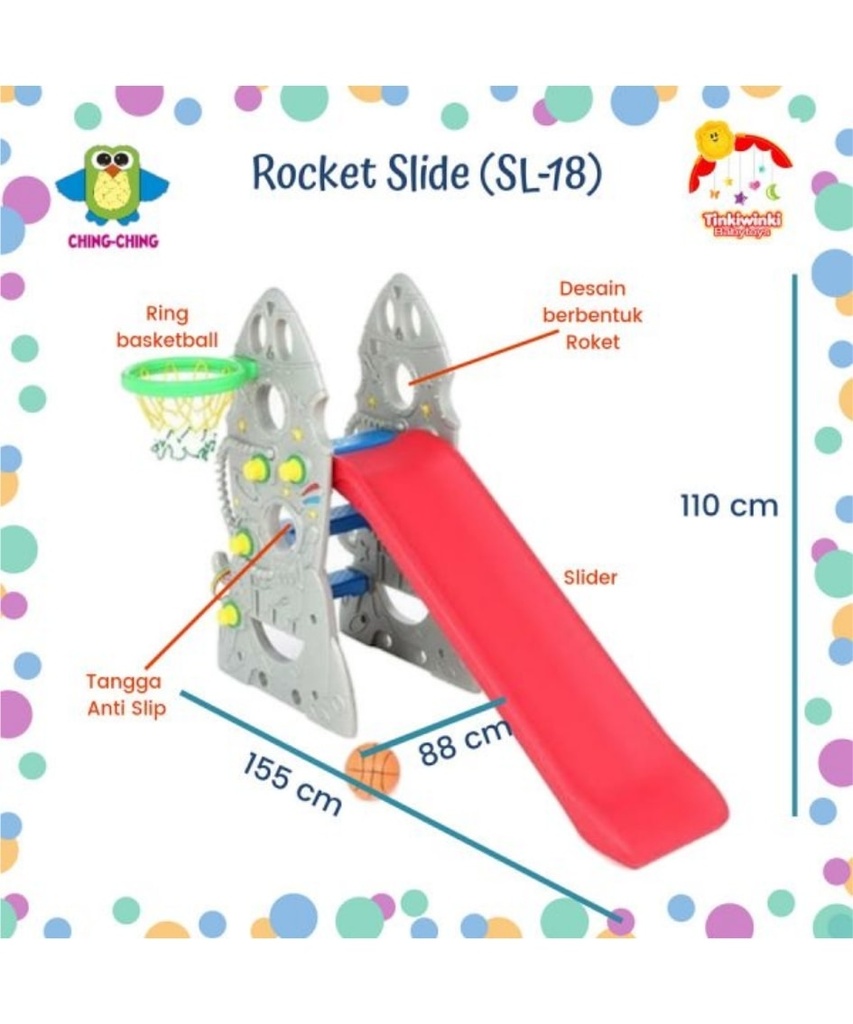Ching Ching Rocket Slide