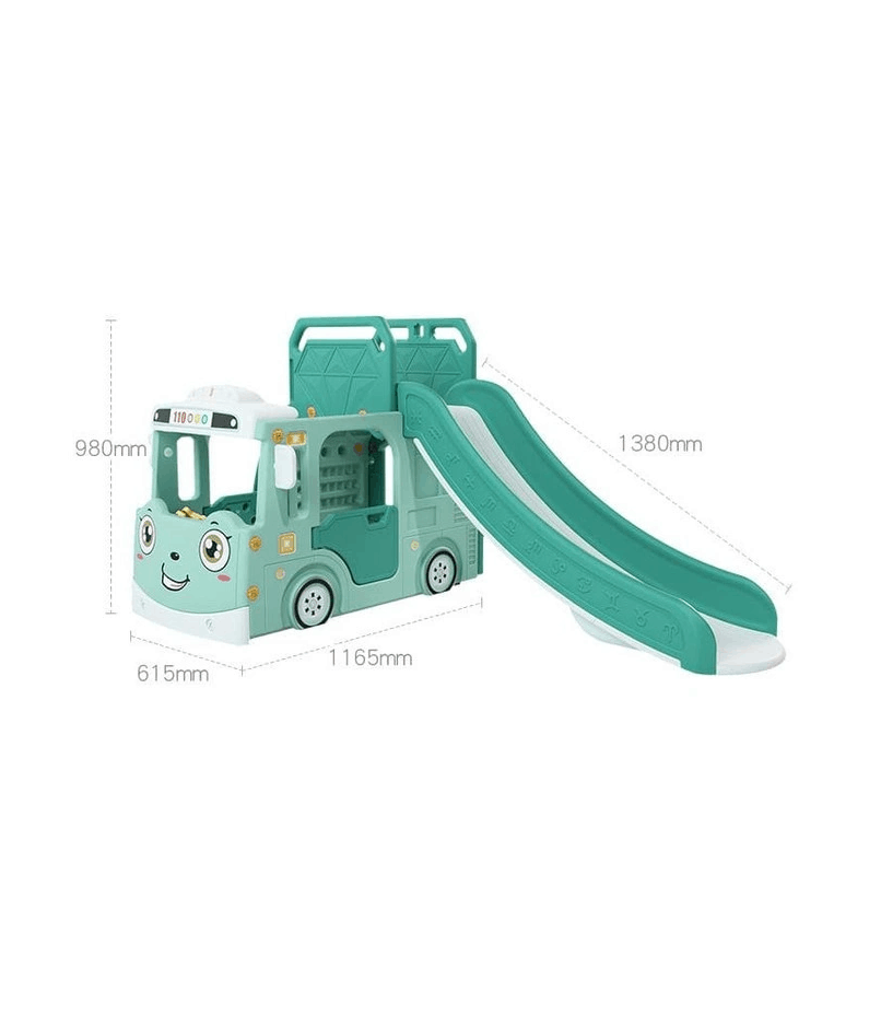 Happy Play Bus Slide 2in1
