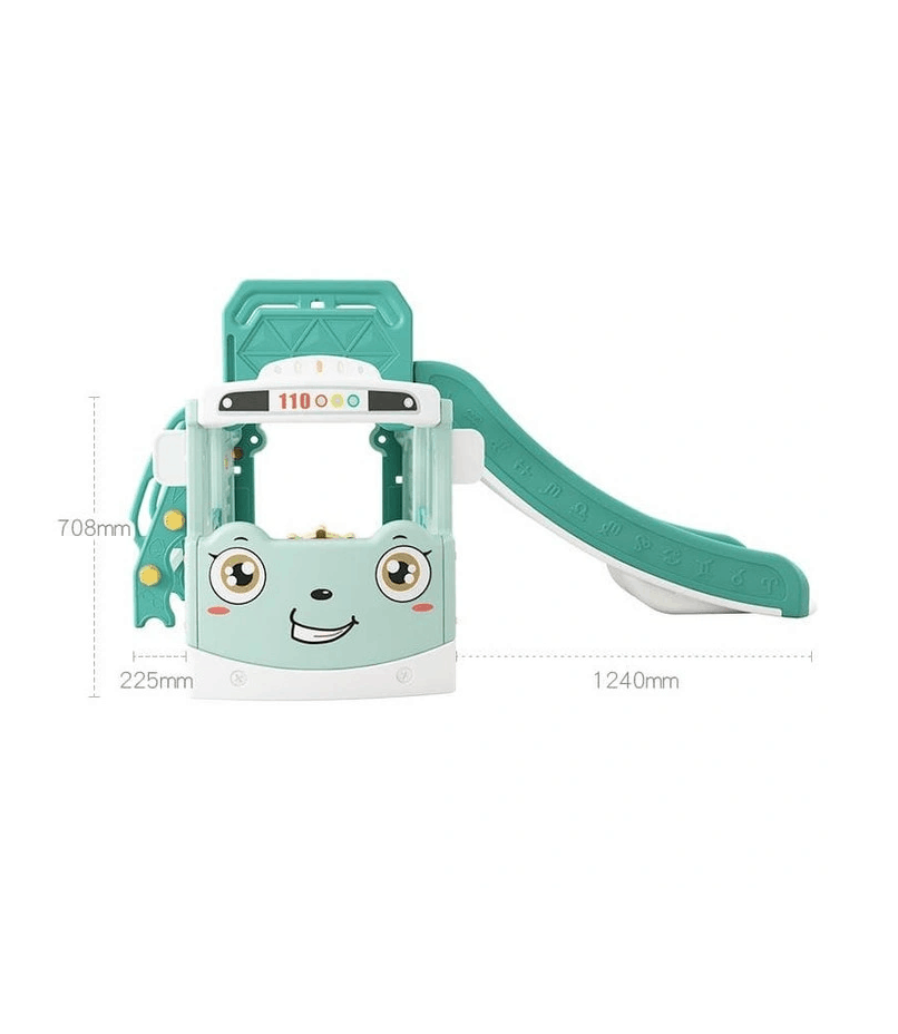 Happy Play Bus Slide 2in1
