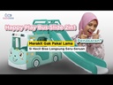 Happy Play Bus Slide 2in1