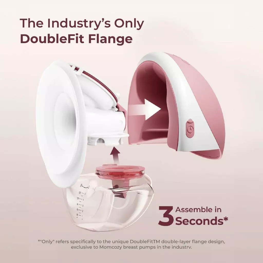 Momcozy M9 Mobile Flow Hands-Free Breast Pump Single