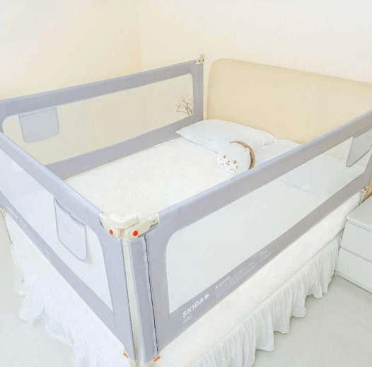 Skida Bedrail Extra Tall Slide Down - Grey
