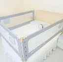 Skida Bedrail Extra Tall Slide Down - Grey