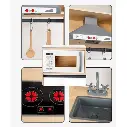 Wood Kitchen Set Naomi