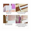 Babysafe Bedrail Blue