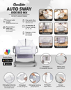 Cocolatte Auto Sway Sidebed MX - Light Grey