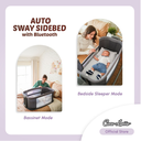 Cocolatte Auto Sway Swing Sidebed with Bluetooth