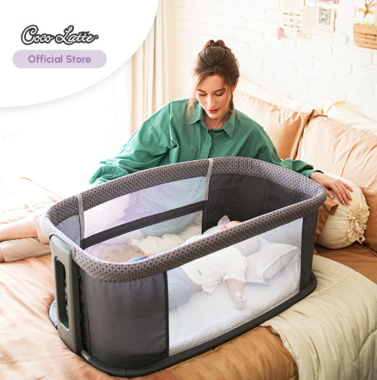 Cocolatte Auto Sway Swing Sidebed with Bluetooth