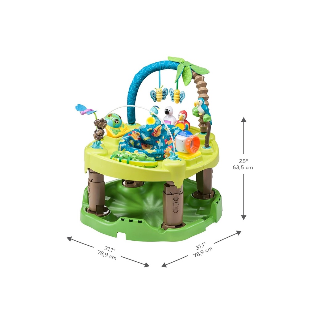 Evenflo Exersaucer Zoo Friends Activity Center