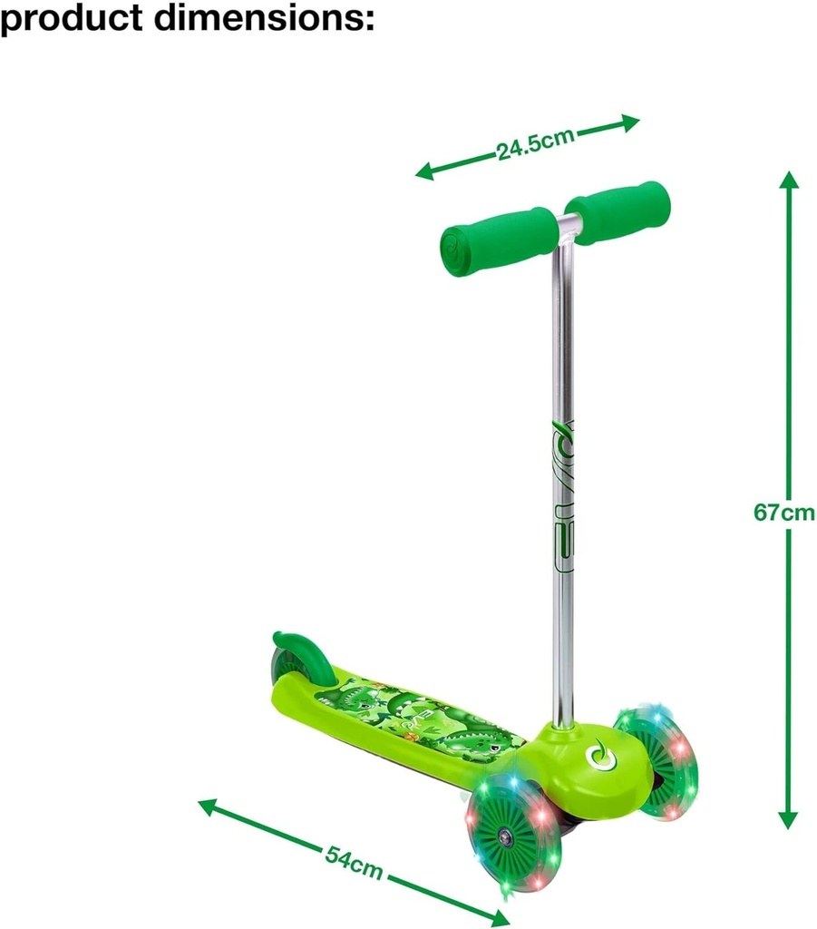 Evo Light Up Move n Groove Scooter