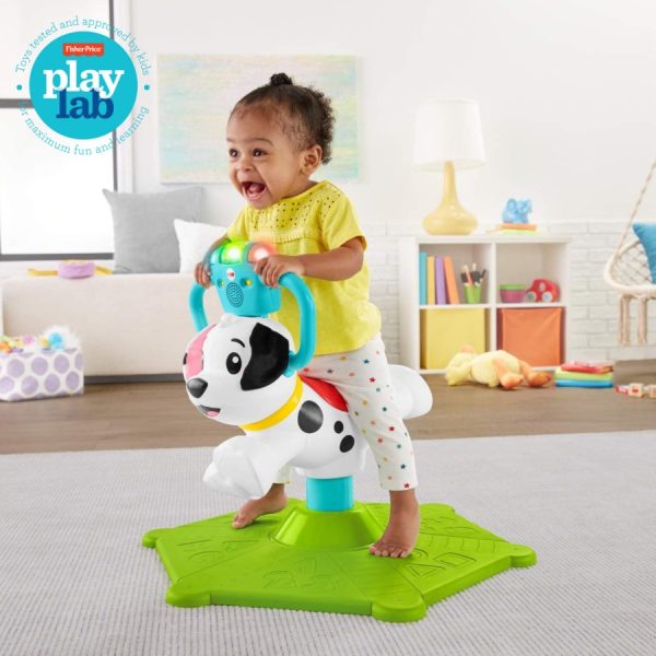 Fisher Price Bounce and Spin Puppy Ride On Toy