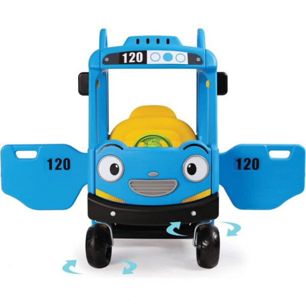 Yaya Tayo Bus Roof Car - Blue