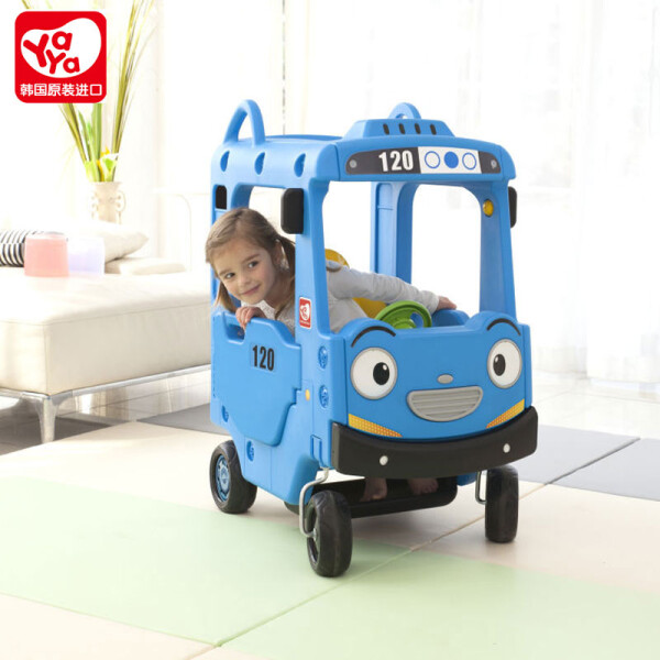 Yaya Tayo Bus Roof Car - Blue