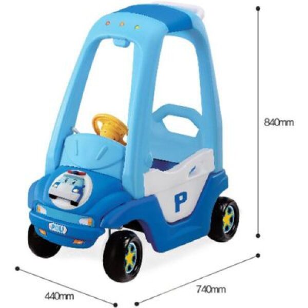 Yaya Robocar Poli Coupe Ride On