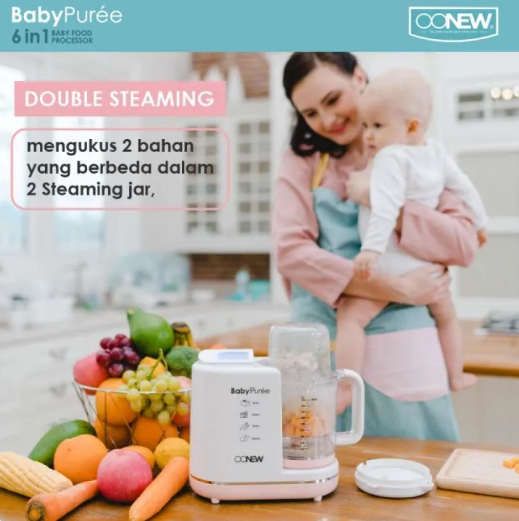 Oonew Baby Pure 6in1 Digital Baby Food Processor