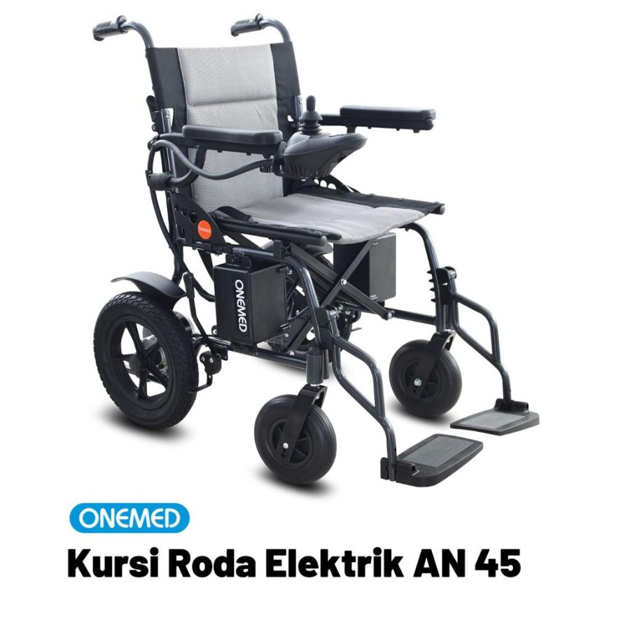 Kursi Roda Onemed Elektrik AN 45 – Grey Diskon Kondisi