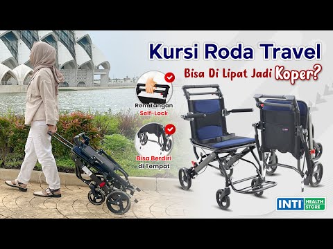Kursi Roda Onemed Travelling FS 800 L Blue