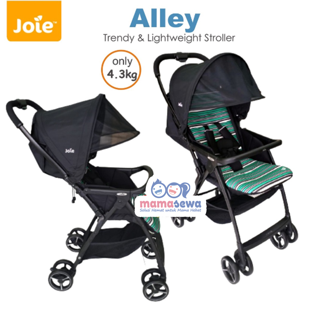 Joie Alley P2C Emerald Stripe Stroller