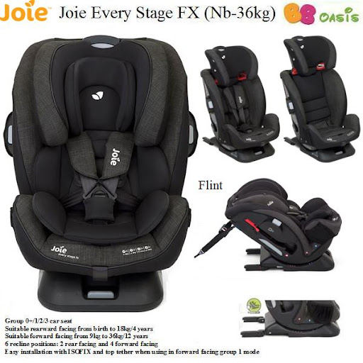 Joie Every Stage FX Isofix - Flint