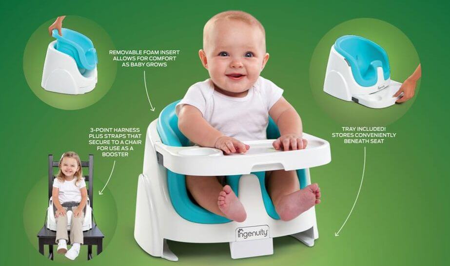 Ingenuity Baby Base 2in1 Booster Seat