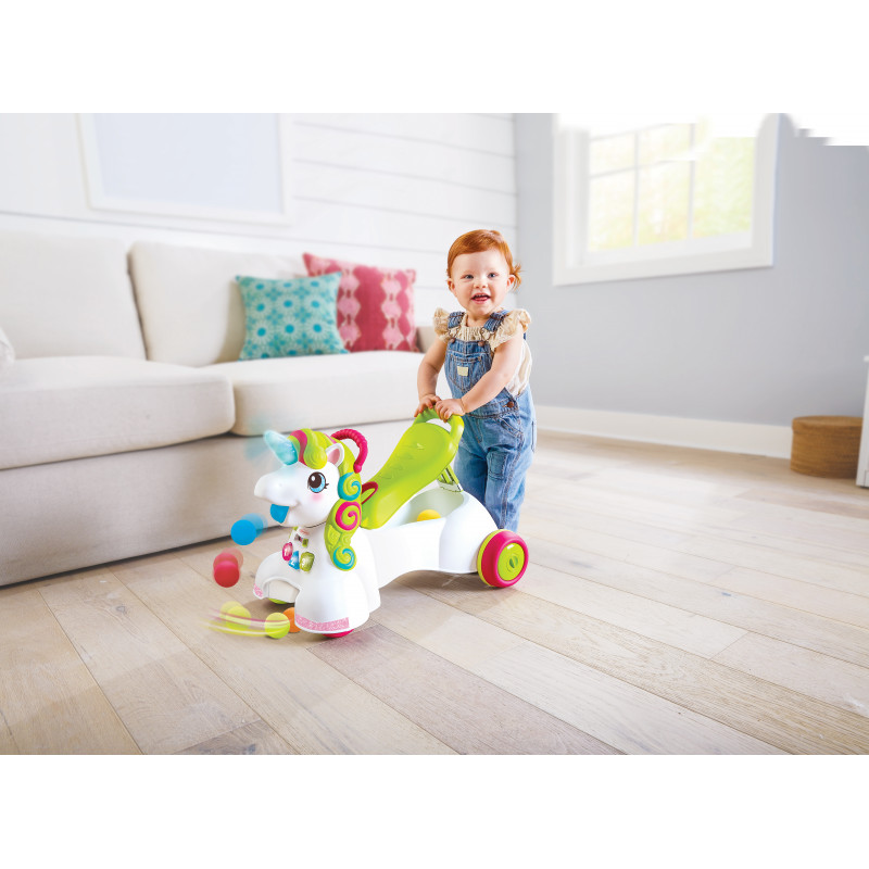 Infantino 3in1 Sit Walk and Ride Unicorn
