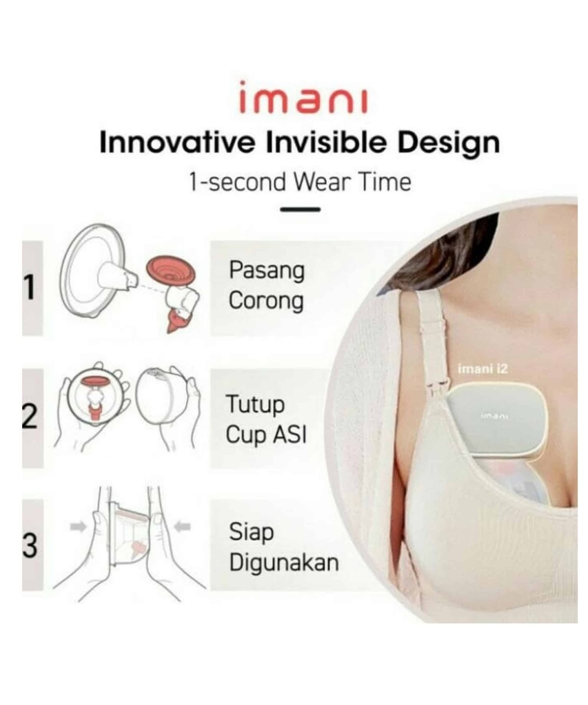 Imani i2 Hands Free Wireless Breastpump