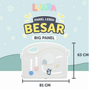 Lumba New Combo Penguin Fence Monochrome and Playmat 8+2