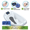 AquaScale 3in1 Bak Mandi dan Timbangan Bayi