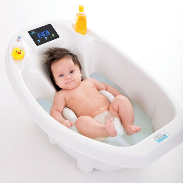 AquaScale 3in1 Bak Mandi dan Timbangan Bayi Plus Bath Stand