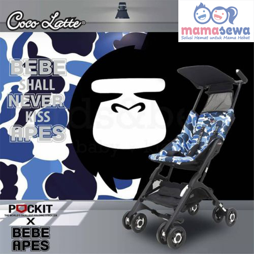 Cocolatte Pockit Camo Bebe Apes