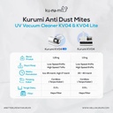 Kurumi KV 04 Lite Anti Dust Mites Cordless UV