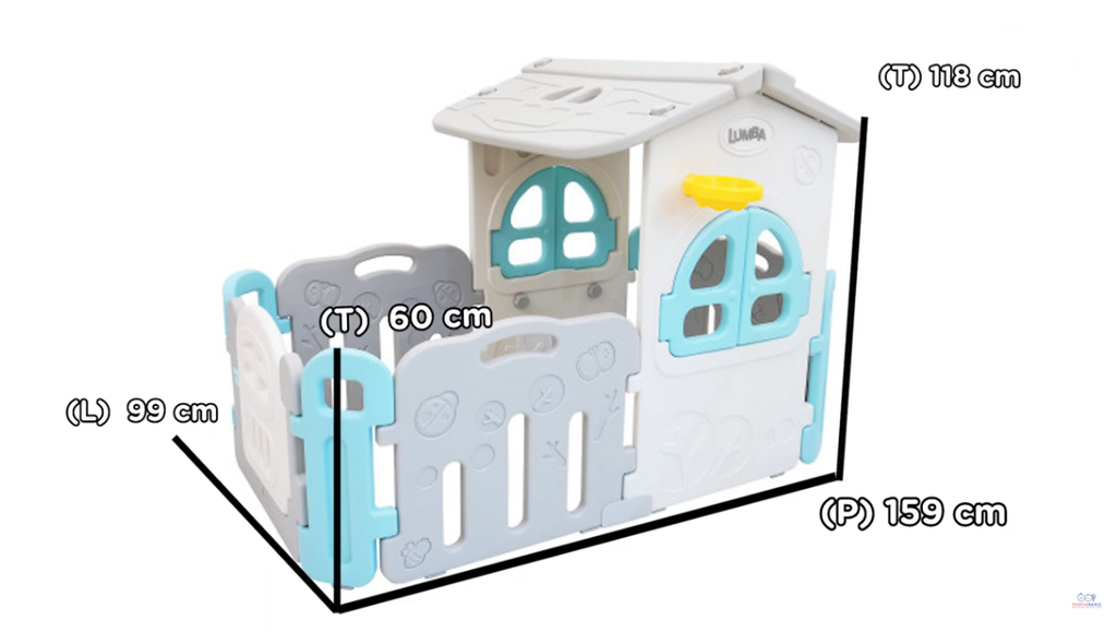 Lumba Playhouse Roof (Fence only)