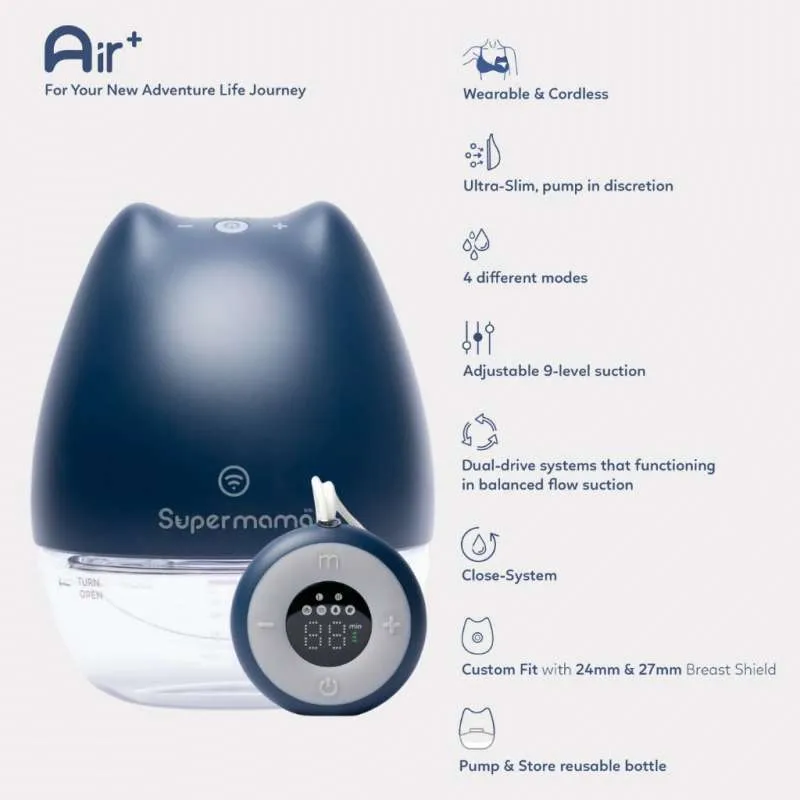 Supermama Air Plus Single + Remote