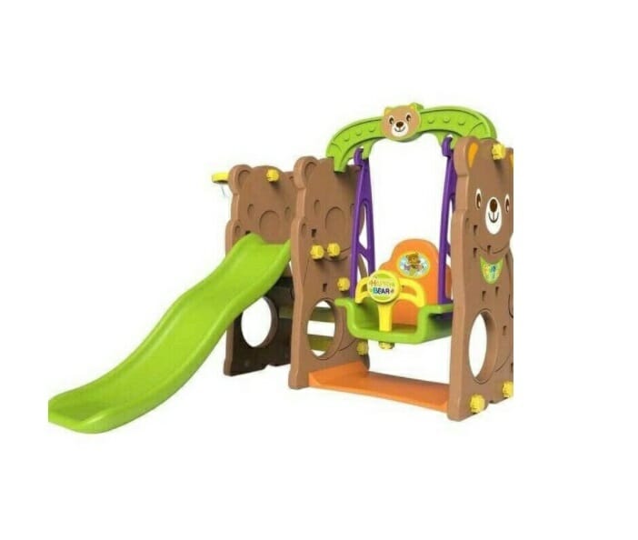 Tobebe Jumbo Bear Slide with Swing