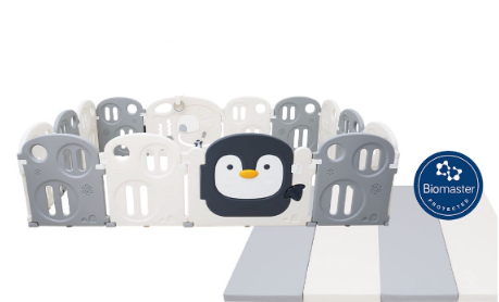 Lumba New Combo Penguin Fence Monochrome and Playmat 12+2