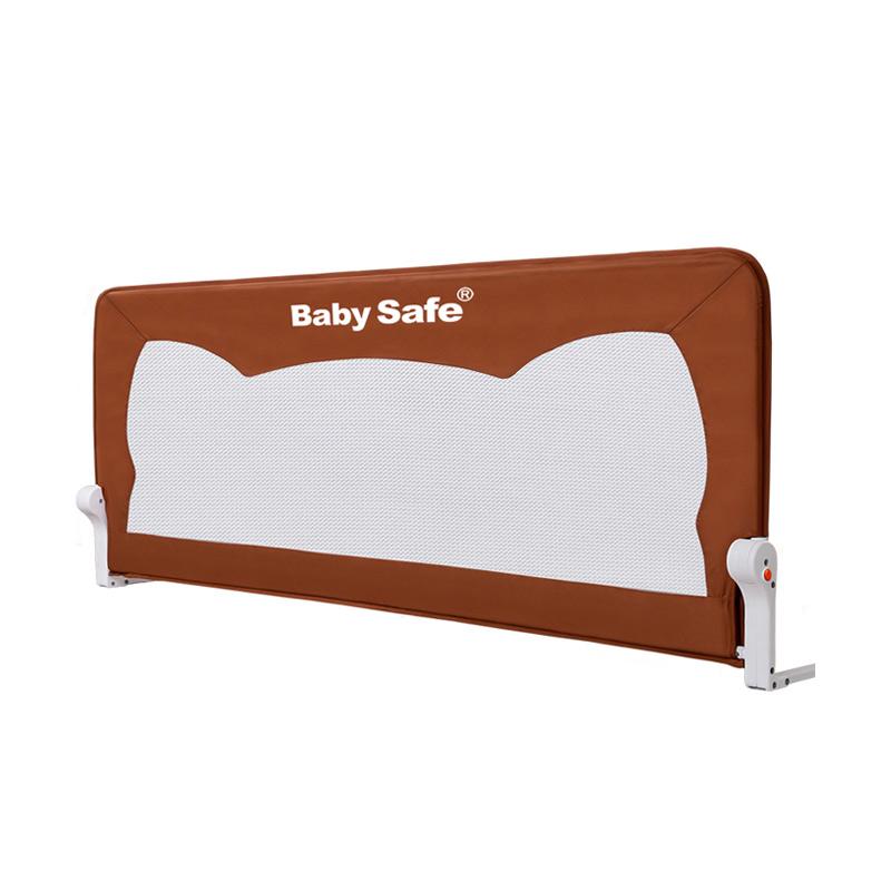 Babysafe Bedrail Brown