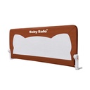 Babysafe Bedrail Brown