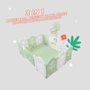 Lumba Combo Playfence Forest Lodge 10+2 Sage Green