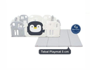 Lumba New Combo Penguin Fence Monochrome and Playmat 10+2 – Tanpa Ring Basket