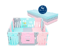 Lumba Play Fence Airplane 12+2 with Playmat A