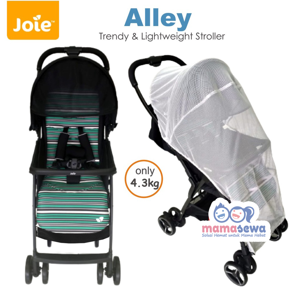 Joie Alley P2C Emerald Stripe Stroller