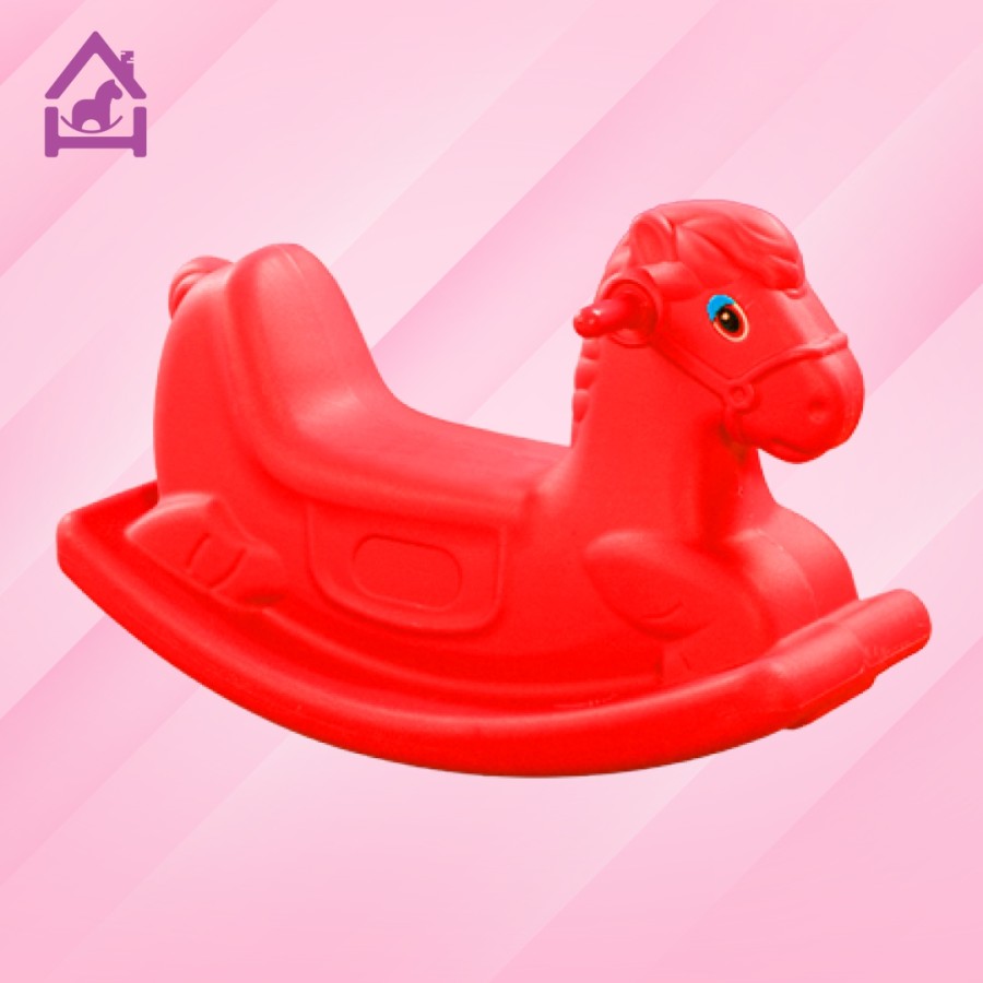 Rocking Horse Happy Play - Red