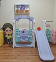 Tobebe Jumbo Bear White Slide with Swing