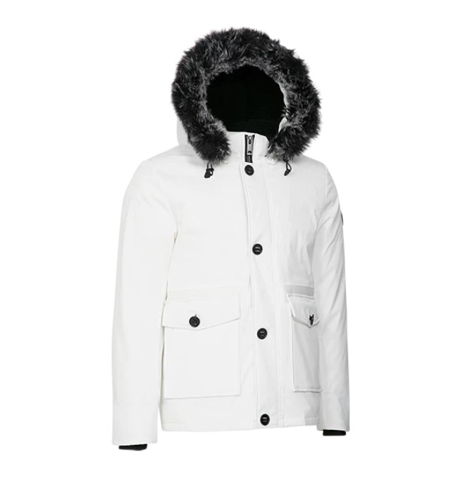 Jaket Winter Universal Traveller Pria Putih XL -DJ 9038