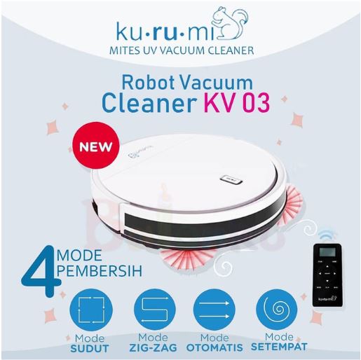 Kurumi Vacuum Robot KV 03 - White