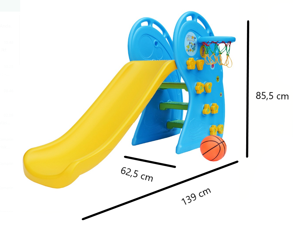 Labeille Whale Slide (Blue)