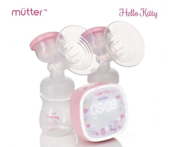 Mutter Kristal Hello Kitty Double Breastpump