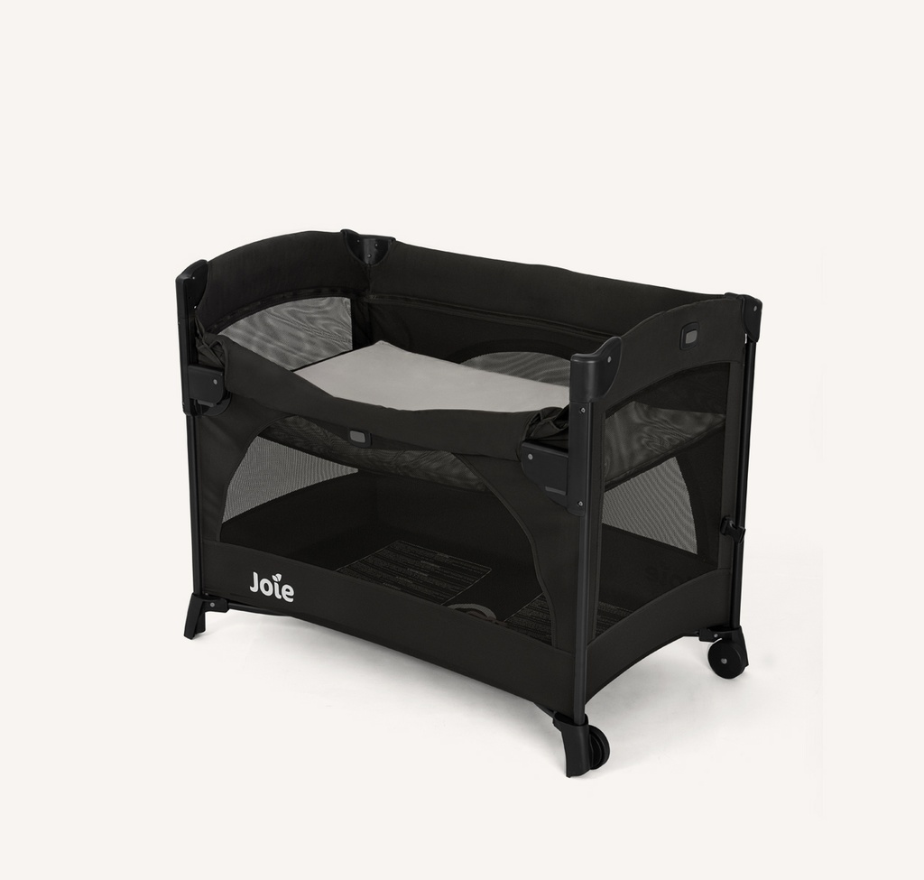 Joie Kubbie Sleep Bedside Baby Box - Shale