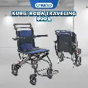 Kursi Roda Onemed Travelling FS 800 L Blue