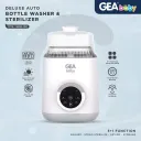 Gea Baby GBW-100 Deluxe Auto Bottle Washer & Sterilizer Dryer